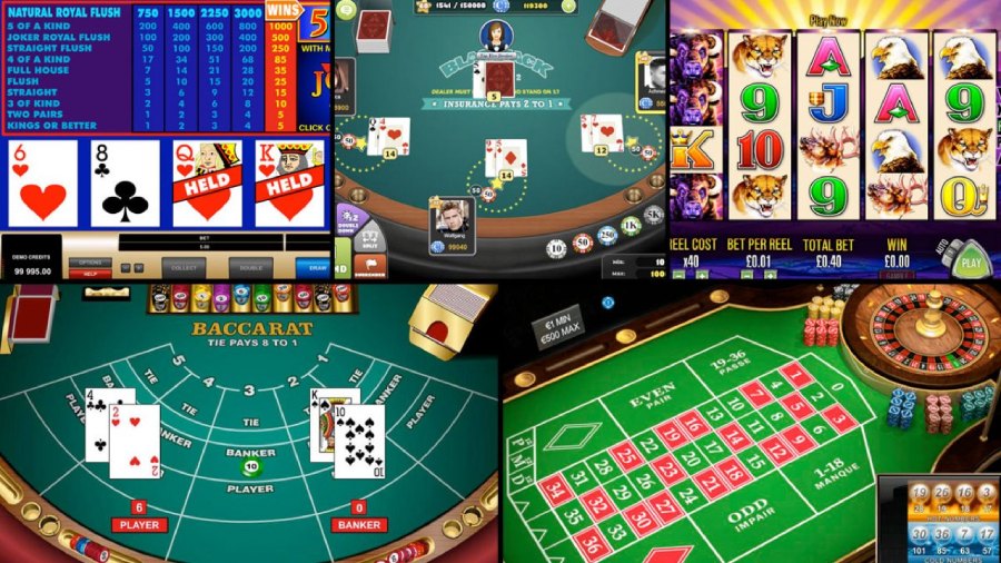 โต๊ะคาสิโนสด บาคาร่า รูเล็ต และแบล็กแจ็กของ ultrabet88